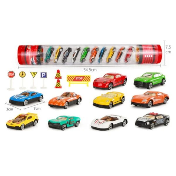 ΣΕΤ 10 ΑΥΤΟΚΙΝΗΤΑΚΙΑ DIE CAST ΣΕ ΣΩΛΗΝΑ