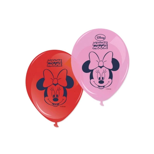 11\'\' BALLOONS 8 pcs MINNIE HAPPY HELPERS