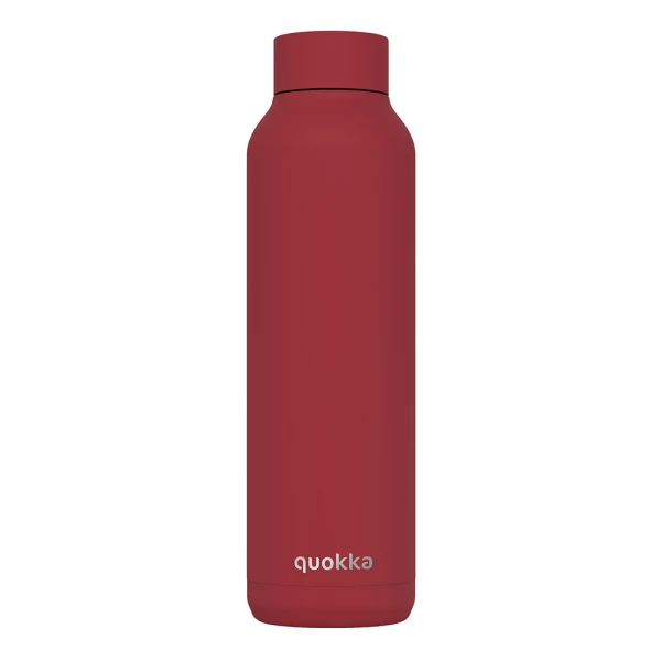 QUOKKA STAINLESS STEEL ΘΕΡΜΟΣ SOLID 630ml FIREBRICK RED