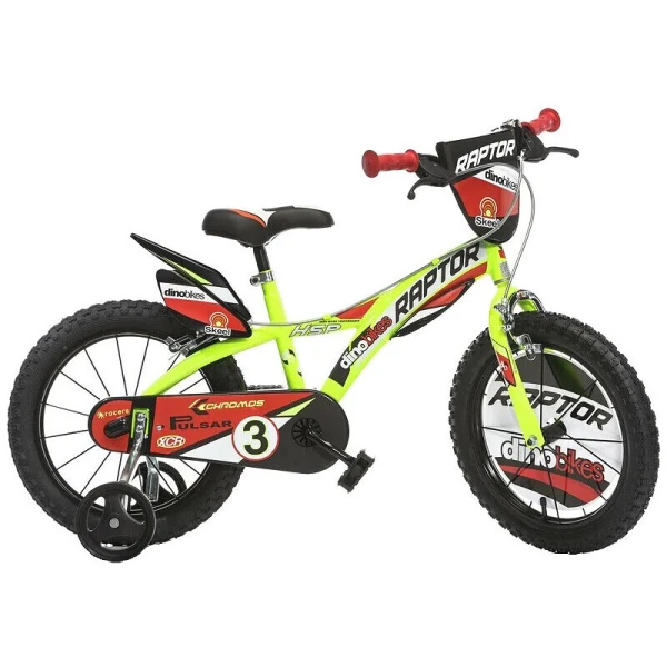 DINO BIKES BICYCLE 14\'\' RAPTOR GREEN