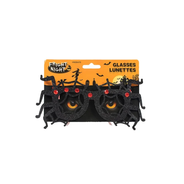 HALLOWEEN GLASSES 18 cm - 3 DESIGNS