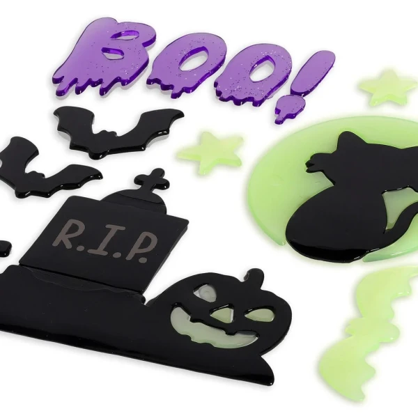 LEGAMI WINDOW GLOW – SET OF GLOW-IN-THE-DARK WINDOW STICKERS