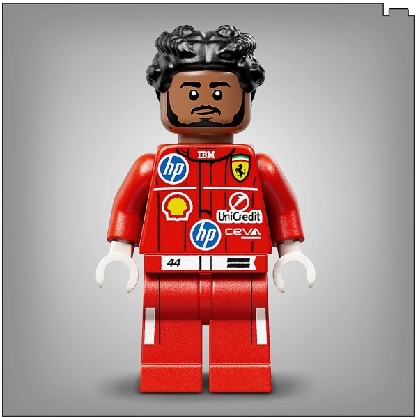 LEGO® EDITIONS SCUDERIA FERRARI HP LEWIS HAMILTON HELMET
