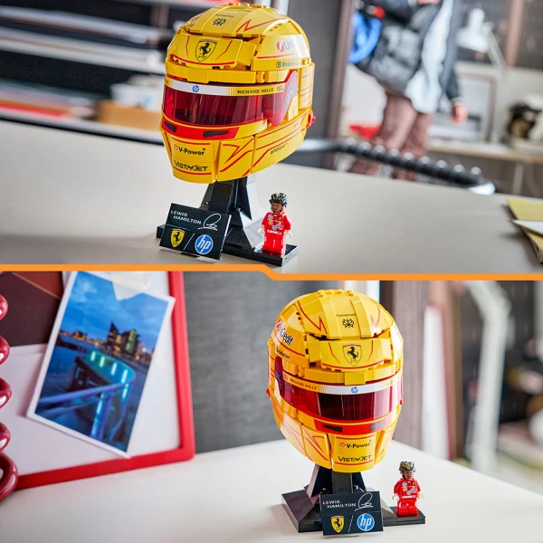 LEGO® EDITIONS SCUDERIA FERRARI HP LEWIS HAMILTON HELMET