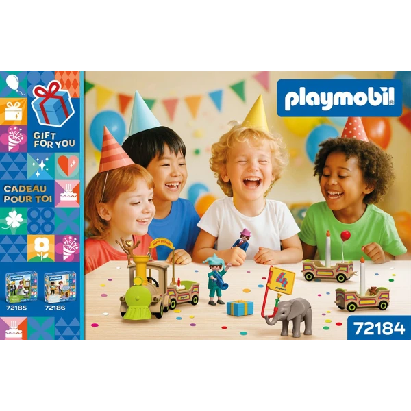 PLAYMOBIL GIFT COLLECTION BIRTHDAY TRAIN