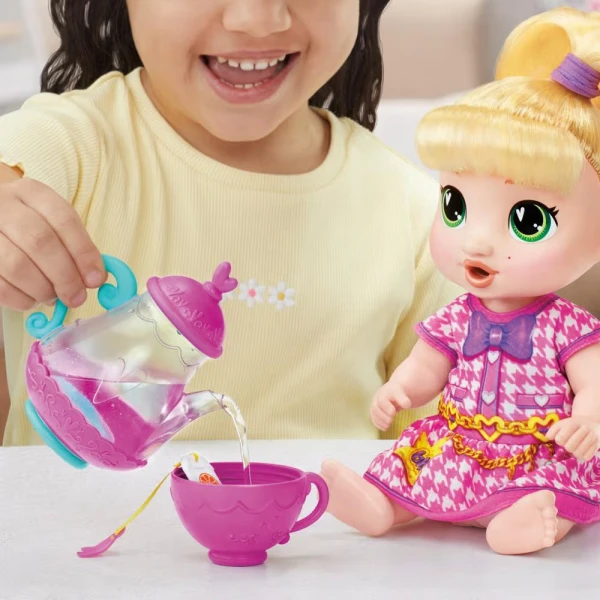 BABY ALIVE ΚΟΥΚΛΑ ΜΩΡΟ BUBBLY TEA PARTY LALA GOOGOO