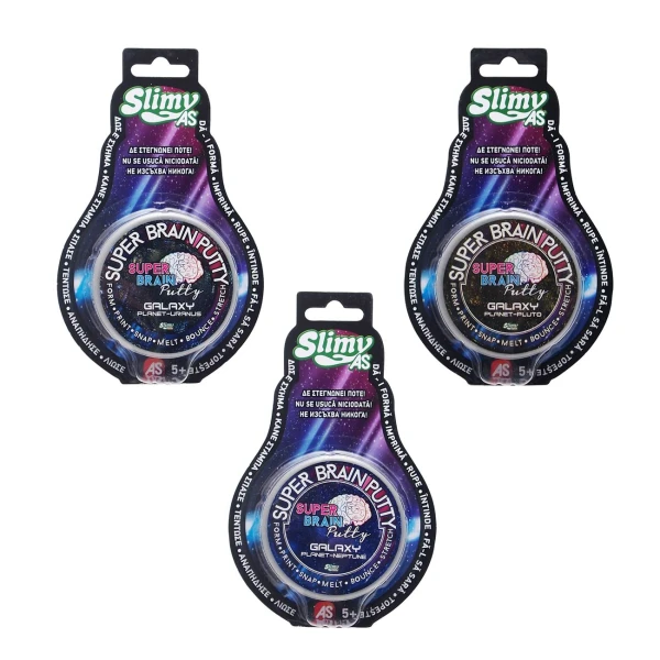 NEW GENERATION SLIMY SUPER BRAIN PUTTY GALAXY - 3 COLOURS