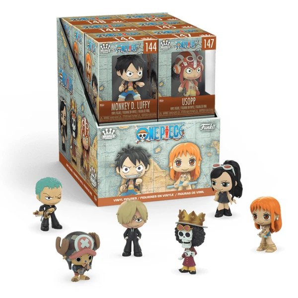 FUNKO MINIS ONE PIECE VINYL FIGURE - SEVERAL DESIGNS