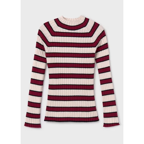 MAYORAL KNIT TURTLENECK CHERRY