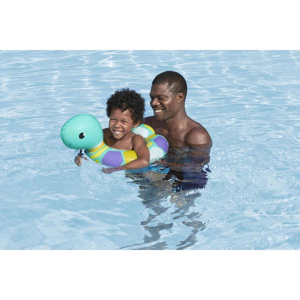 BESTWAY FLOATING FRIENDS SPLIT SWIM TUBE - TURTLE
