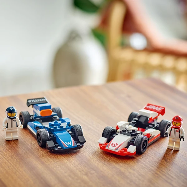 LEGO® CITY F1® WILLIAMS RACING & HAAS F1® RACE CARS