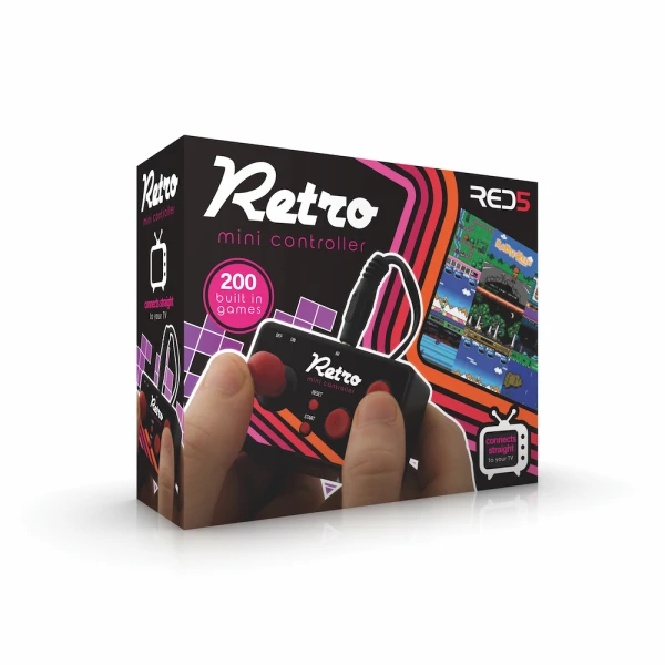 RED5 RETRO GAMES MINI CONTROLLER JOYSTICK