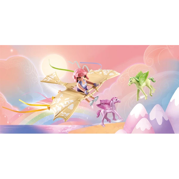 PLAYMOBIL PRINCESS MAGIC TRIP WITH PEGASUS FOALS IN THE CLOUDS