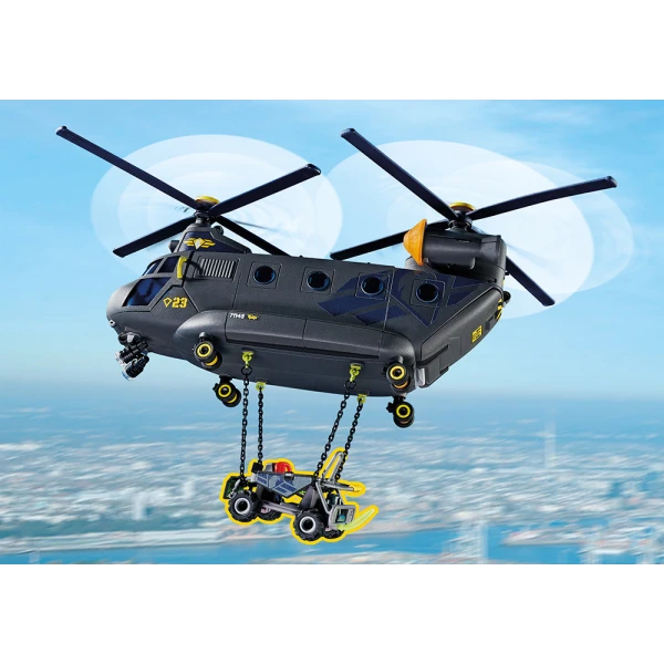 PLAYMOBIL CITY ACTION TACTICAL UNIT - RESCUE AIRCRAFT