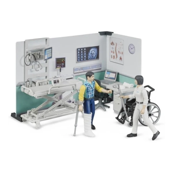 BRUDER HOSPITAL WITH DOCTOR AND PATIENT