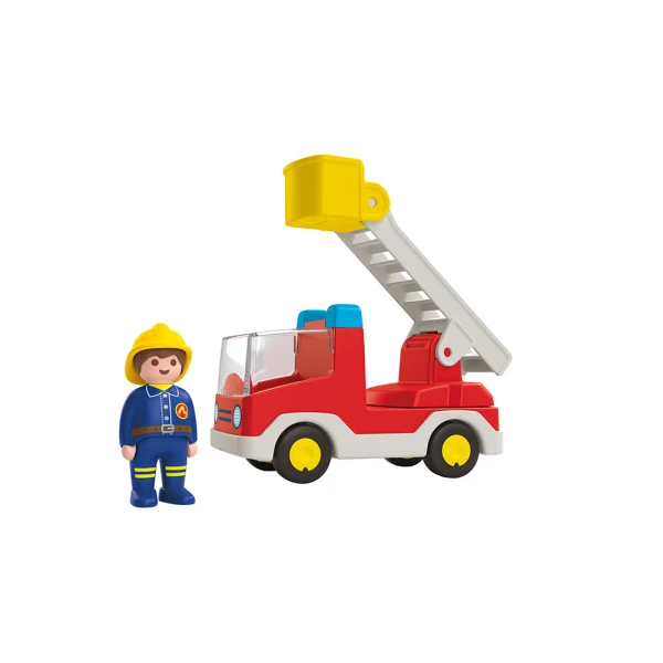 PLAYMOBIL JUNIOR LADDER UNIT FIRE TRUCK