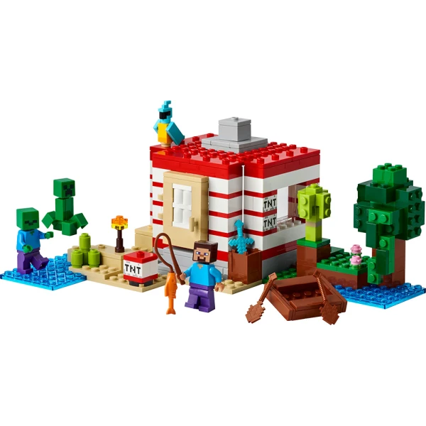 LEGO® MINECRAFT® ΤΟ ΣΠΙΤΙ-ΔΥΝΑΜΙΤΗΣ ΣΤΗ ΖΟΥΓΚΛΑ