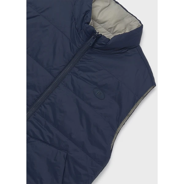 MAYORAL VEST REVERSIBLE NAVY BLUE 