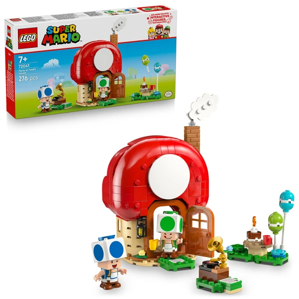 LEGO® SUPER MARIO™ PARTY AT TOADʼS HOUSE