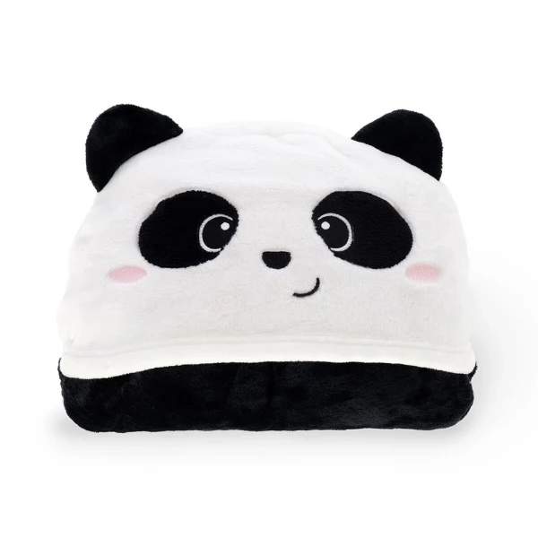 LEGAMI COSY HUGS HOODED BLANKET - PANDA