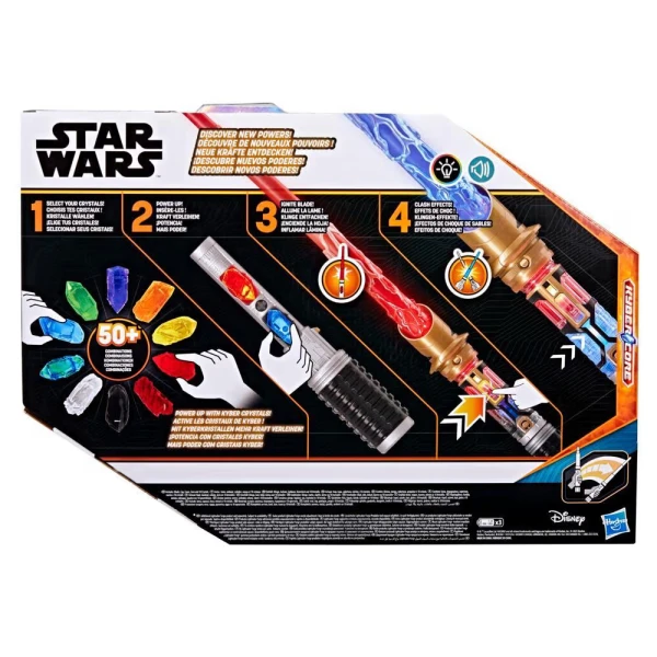 STAR WARS POWER CRYSTAL LIGHTSABER 