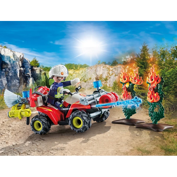 PLAYMOBIL ACTION HEROES ΠΥΡΟΣΒΕΣΤΗΣ ΜΕ ΓΟΥΡΟΥΝΑ