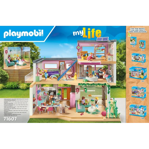 PLAYMOBIL CITY LIFE LIVING HOUSE WITH WINTER GARDEN
