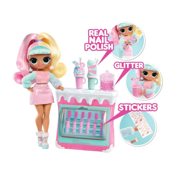 L.O.L. SURPRISE OMG STUDIO ΝΥΧΙΩΝ SWEET NAILS™ ΚΟΥΚΛΑ CANDYLICIOUS