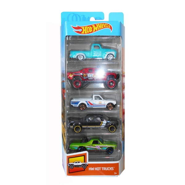 ΑΥΤΟΚΙΝΗΤΑΚΙΑ HOT WHEELS ΣΕΤ ΤΩΝ 5 - ΔΙΑΦΟΡΑ ΣΧΕΔΙΑ