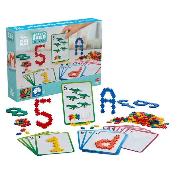PLUS-PLUS BLOCKS LTB ABC & 123 600 pcs 