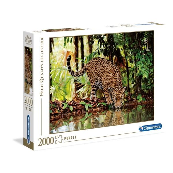 CLEMENTONI PUZZLE HIGH QUALITY COLLECTION LEOPARD 2000 PCS