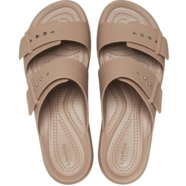 CROCS BROOKLYN BUCKLE LOWWDG LATTE