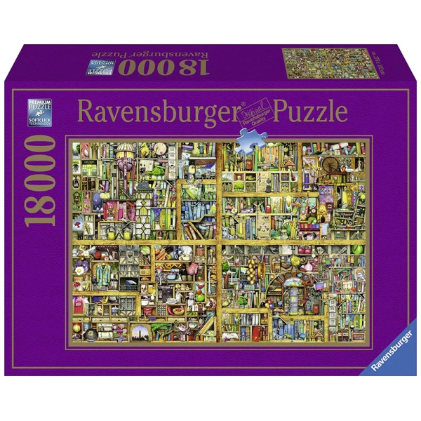 RAVENSBURGER PUZZLE 18000 pcs COLIN THOMPSON MAGIC LIBRARY