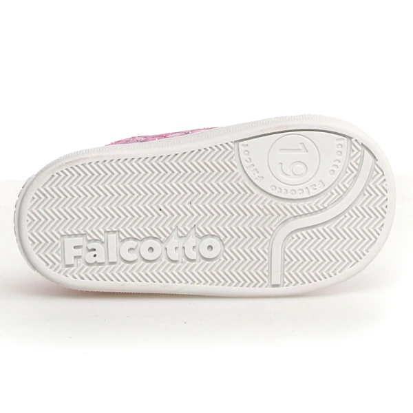 NATURINO ΠΑΙΔΙΚΑ ΠΑΠΟΥΤΣΙΑ FALCOTTO MICHAEL GLITTER SCALES CANVAS ΛΙΛΑ ΠΟΛΥΧΡΩΜΟ