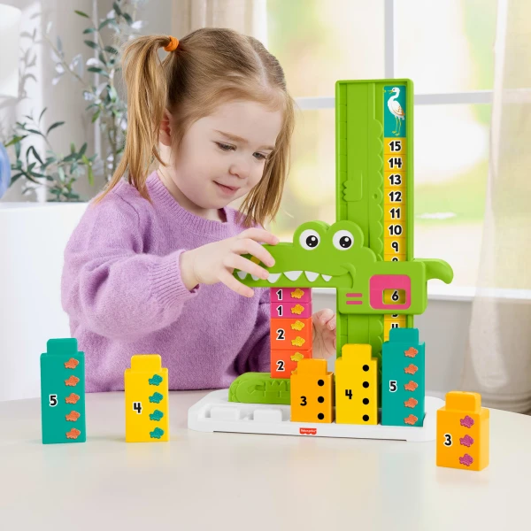 FISHER PRICE EDUCATIONAL TOY ALLIGATOR