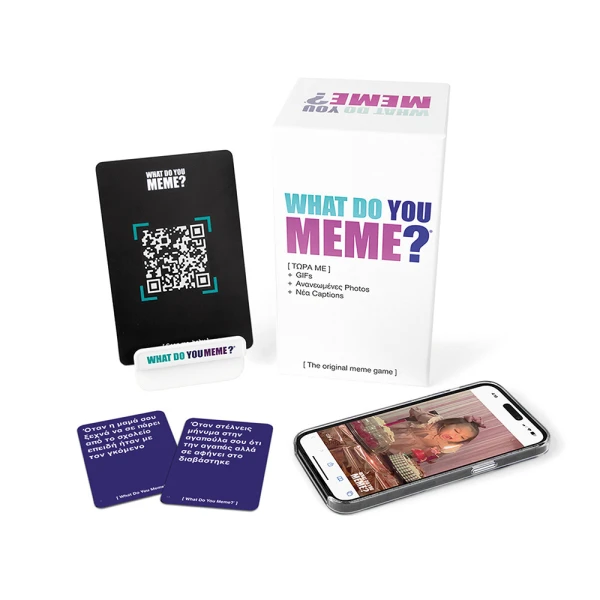 AS GAMES BOARD GAME WHAT DO YOU MEME? NOW WITH GIFS FOR AGES 8+ AND 3-8 PLAYERS