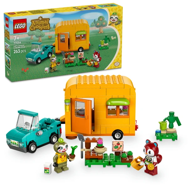 LEGO® ANIMAL CROSSING™ LEIFʼS CARAVAN & GARDEN SHOP