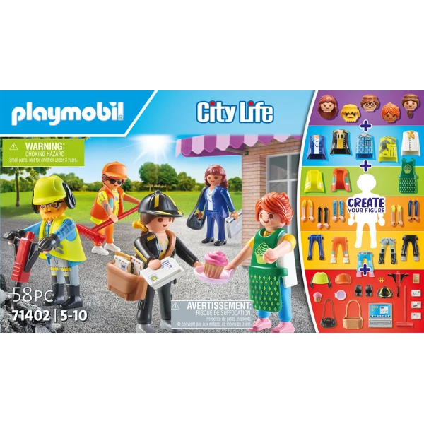 PLAYMOBIL CITY LIFE MY FIGURES LIFE IN THE CITY
