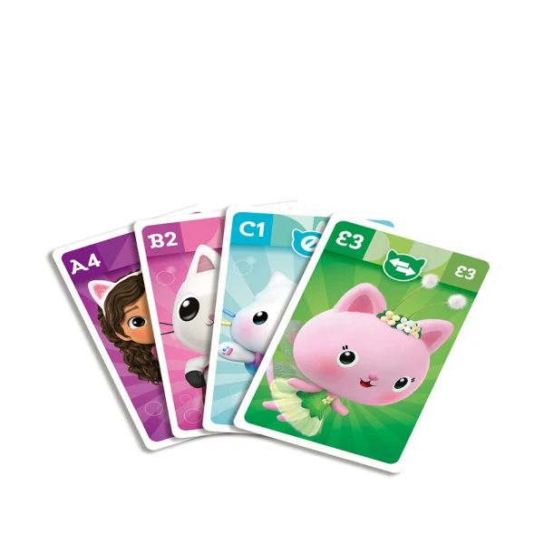 CARDS BOARD GAME SHUFFLE FUN - GABBY\'S DOLLHOUSE
