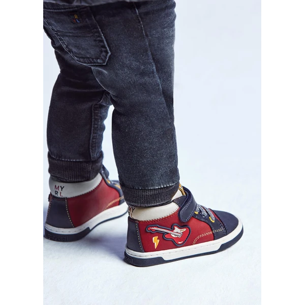 MAYORAL BOOTS FANTASY RED-NAVY BLUE