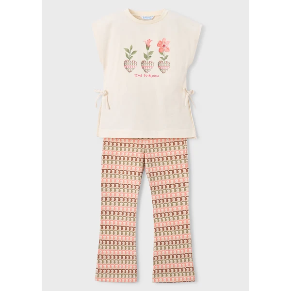 MAYORAL SET LEGGINGS FLARED MANDARIN 