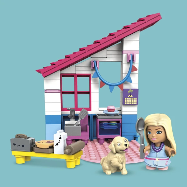 MEGA BLOKS BARBIE ΣΠΙΤΙ MALIBU 300 τεμ.