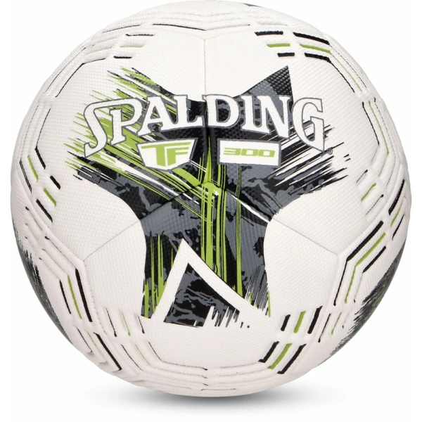 SPALDING SOCCER BALL TF-300 MACHINE STITCHED GREEN SIZE 5