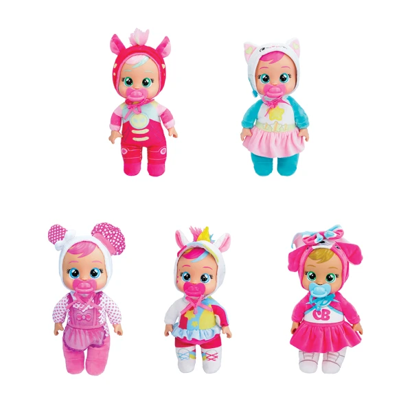 CRY BABIES ΚΛΑΨΟΥΛΙΝΙΑ TINY CUDDLES TALENT STARS ΔΙΑΔΡΑΣΤΙΚΗ ΚΟΥΚΛΑ ΚΛΑΙΕΙ ΜΕ ΑΛΗΘΙΝΑ ΔΑΚΡΥΑ - 5 ΣΧΕΔΙΑ