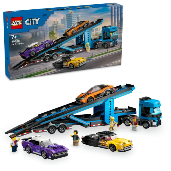 LEGO® CITY CAR TRANSPORTER TRUCK WITH SPORTS CARS