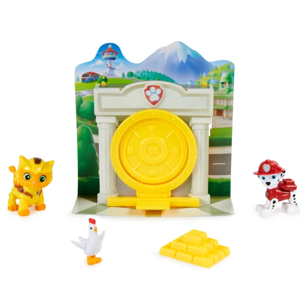PAW PATROL PUPS WITH MINI PLAYSET CATPACK