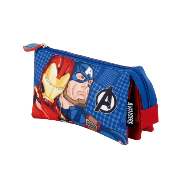 TRIPLE PENCIL CASE AVENGERS 21Χ11X3.5 cm