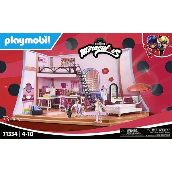 PLAYMOBIL MIRACULOUS MARINETTE\'S LOFT