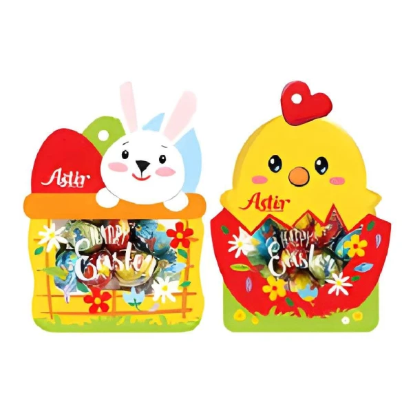 ASTIR BAG EASTER 50 gr WITH PRALINE - 2 DESIGNS