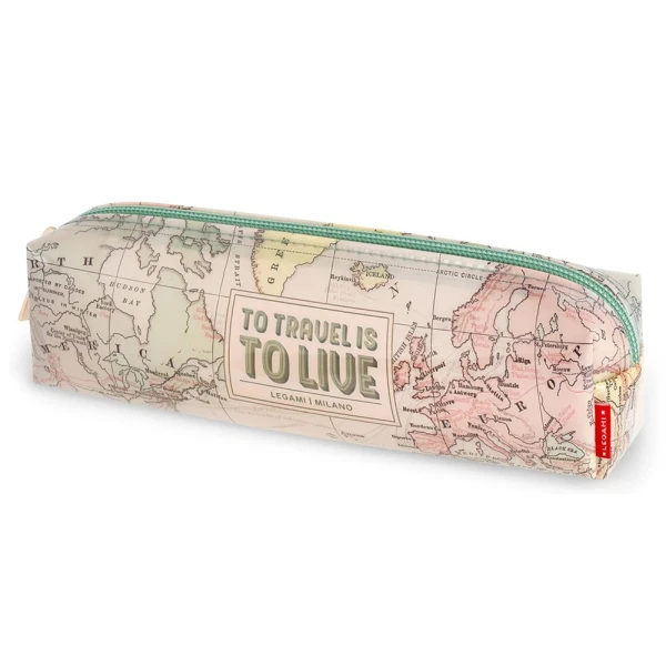 LEGAMI TRANSPARENT PENCIL CASE - TRAVEL